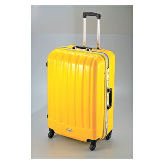 パール金属 　トラベルスーツケース［TSAロック付きハードフレームタイプ］〈L〉［イエロー］MT-35 【送料無料】