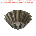 ゴーベル ブリオッシュ・14ウェーブ 223020 φ160mm【 ブリオッシュ 焼型 菓子パン型 ブリキ お菓子作り 】 【厨房館】