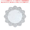 ドイリー 銀丸型レースペーパー (100枚入) 9号 【厨房館】