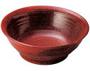 【まとめ買い10個セット品】和食器 イ235-076 釉朱特大鉢 【キャンセル/返品不可】【厨房館】