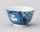 和食器 ア384-096 丸紋うさぎ厚口煎茶 【キャンセル/返品不可】【厨房館】