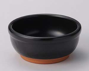 【まとめ買い10個セット品】和食器 ス412-148 びびっこ(ビビンバ用)(黒)【キャンセル/返品不可】【厨房館】