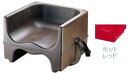 【まとめ買い10個セット品】【 業務用 】キャンブロブースターシート ストラップ付 200BCS ホットレッド