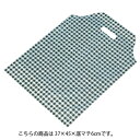 【まとめ買い10個セット品】 格子柄 黒 37×45×底マチ6 2000枚【店舗什器 小物 ディスプレー ギフト ラッピング 包装紙 袋 消耗品 店舗備品】【厨房館】