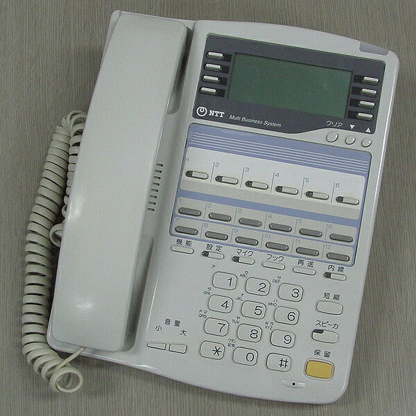 中古NTTビジネスホン 6外線バスISDN停電電話機 MBS-6LIPFTEL-＜1＞【中古】