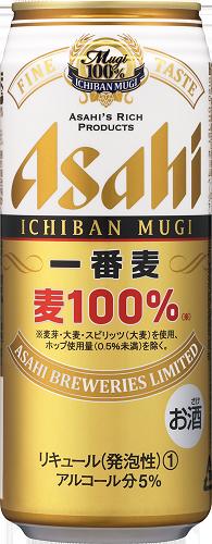 アサヒ一番麦　500缶　1ケース24本入り　アサヒビール麦100％の新ジャンル！