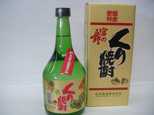 栗焼酎　愛媛発祥　くり焼酎　宮の舞　720ml　松田酒造栗焼酎は愛媛発祥といわれています。品質日本一といわれ受賞歴も多い愛媛中山栗100％使用！