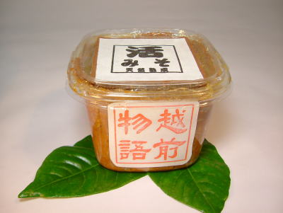 奥越前名産　天然みそ　「括(いき)」【500g】[添加物不使用・天然醸造]限定 楽天 通販 価格 特価 販売 お土産