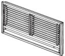 三菱電機部品:壁埋込形用前面グリル/MAC-626TGエアコ...