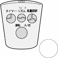 シャープ部品：リモコン/2146380032 扇風機用〔メール便対応可〕...:mellow:10028516