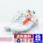 OFF-WHITE×NIKE THE 10 AIR VAPORMAX FLYKNIT AA3831-100 オフホワイト×ナイキ エア ベイパー マックス フライニット ローカットスニーカー ホワイト サイズUS9(27cm) プレゼント ギフト