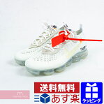 OFF-WHITE×NIKE THE 10 AIR VAPORMAX FLYKNIT AA3831-100 オフホワイト×ナイキ エア ベイパー マックス フライニット ローカットスニーカー ホワイト サイズUS7.5(25.5cm) プレゼント ギフト