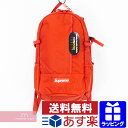 【春セール】Supreme 2018SS Cordura Back Pack シュプリーム コーデュラバックパック デイパック リュック バッグ レッド【200901】【新古品】