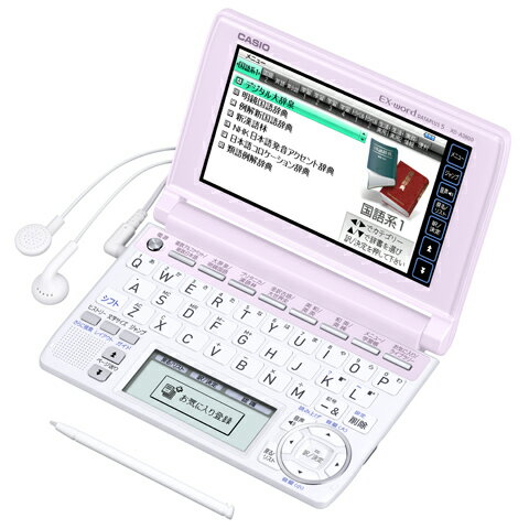 CASIO【電子辞書】EX-word(カシオ・エクスワード) Blanview(ブランビュー)カラー液晶搭載 100コンテンツ収録 XDA3800PK(ピンク)