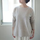 【 送料無料 】 evam eva エヴァムエヴァ brushed pullover プルオーバー V173K941 【 レディース ニット セーター ウール カシミア アンゴラ シンプル ベージュ ブラウン 縮絨 】