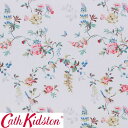 Cath Kidston キャスキッドソン 生地 コットンファブリック＜Birds and Roses Multi＞(バーズアンドローズ マルチ)鳥 バラ BIRDS-AND-R..