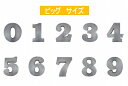 ティンビッグレター ナンバー ブリキ 数字 ブリキ オブジェ...