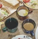 琺瑯製 マグカップ ブラウン グリーン ネイビー イエロー 琺瑯 ホーロー 清潔感 コップ カップ おしゃれ かわいい 洗面台 キッチン インテリア雑貨 台所 マグ ナチュラル かわいい 食器 ホーロー 琺瑯 ほうろう ホウロウ 新生活 ギフト