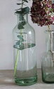 リサイクルガラス フラワーベース CLASSICAL GLASS LKDT1040 花瓶 ガラス レトロ フラワーベース/木/花/フラワー/フラワーグラス/花瓶 ガラス/ガラスベース/シンプル/おしゃれ 置物/北欧/花器/インテリア雑貨/インテリア