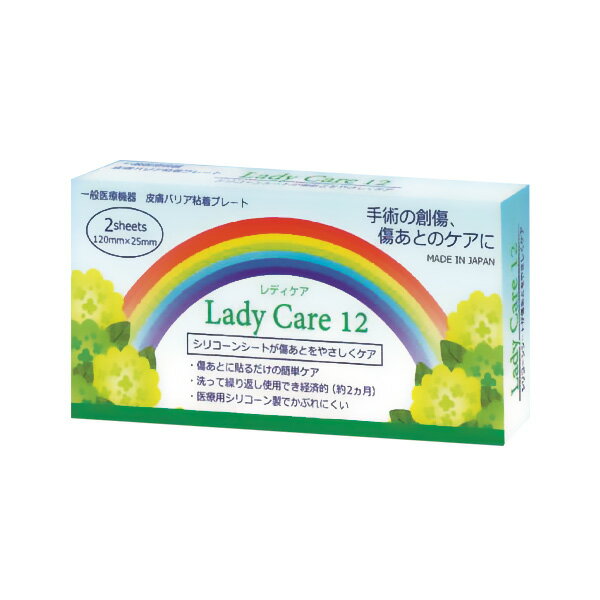 レディケア 12 Lady Care 120mmx25mmx4mm 1箱2枚入 ギネマム【返品不可】