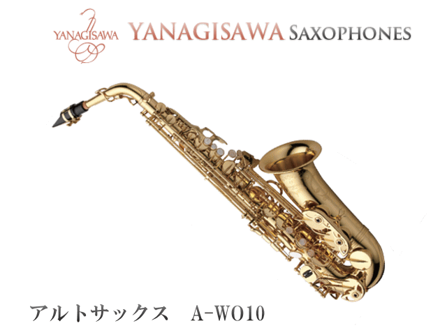 ご予約受付中【送料無料】ヤナギサワ アルトサックス A-WO10　YANAGISAWA WOシリーズ ヘヴィモデル 画像