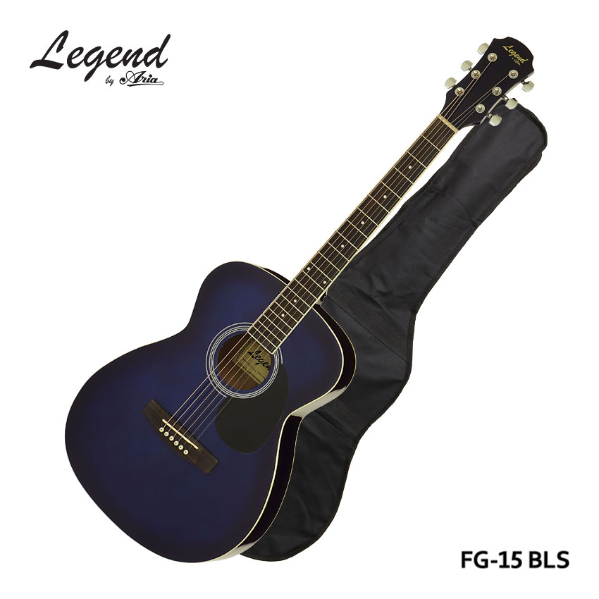 在庫あり【ケース付き】Legend アコースティックギター FG-15 BLS レジェンド フォーク...:merry-net:10008871