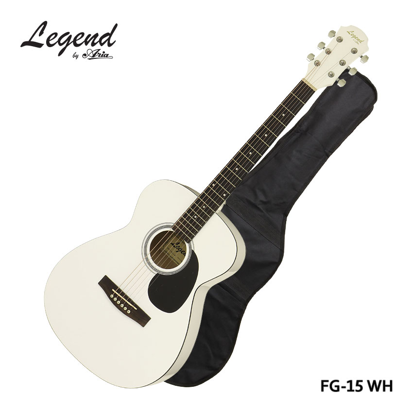 在庫あり【ケース付】Legend アコースティックギター FG-15 WH レジェンド フ…...:merry-net:10011533