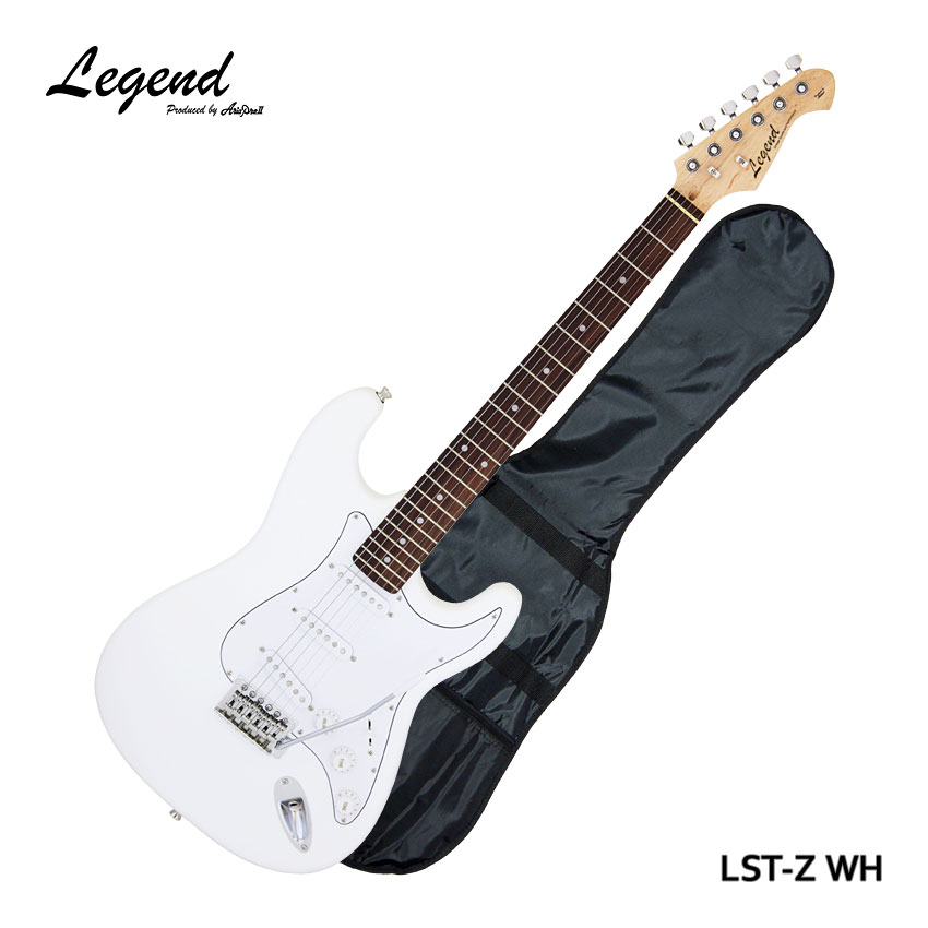 Legend エレキギター LST-Z WH ストラトタイプ 初心者向け 入門用...:merry-net:10017280