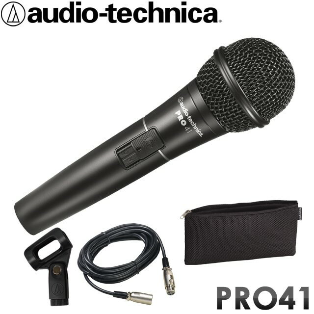 audio-technica ダイナミックマイク PRO41 スイッチ付き　(ポップノイズ…...:merry-net:10016924