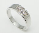 K18 WG PG Å·Á³¥À¥¤¥ä0.05ct ¥¯¥í¥¹¥Ô¥ó¥¡¼¥ê¥ó¥°