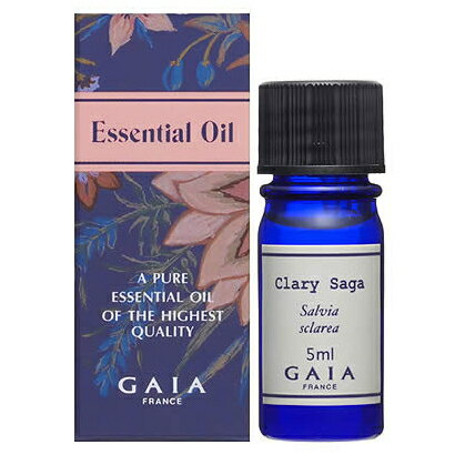 GAIA （ガイア）エッセンシャルオイル 5ml クラリ・セージ ガイア アロマオイル キャリアオイル オーガニック ナチュラル 無添加　10000円(税抜)以上送料無料　セール【RCPmara1207】