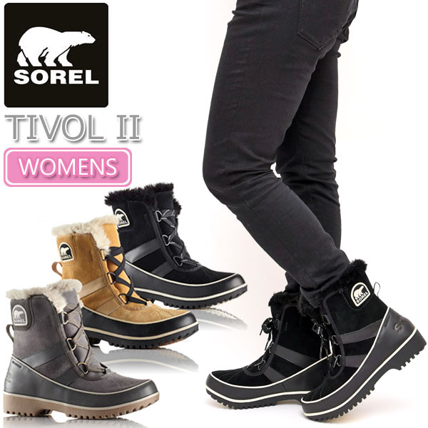 【SALE/20％OFF】◆2015-2016年秋冬新作◆SOREL TIVOLII SUEDE[全...:metrotrip:10001431