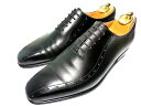 【中古】【美品◆フランス名門】JMウエストン 革靴 6D 黒 ブラック ビジネスシューズ JM WESTON J.M. Weston