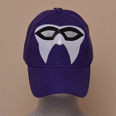 プロレスマスクのキャップ（紫）：ファンタスマ（1）...:mexicoya:10003011