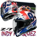 限定特価★送料無料!ショウエイ(SHOEI)Z-7 INDY MARQUEZインディ マルケス フルフェイスヘルメットマルク・マルケス選手スペシャル仕様レプリカ
