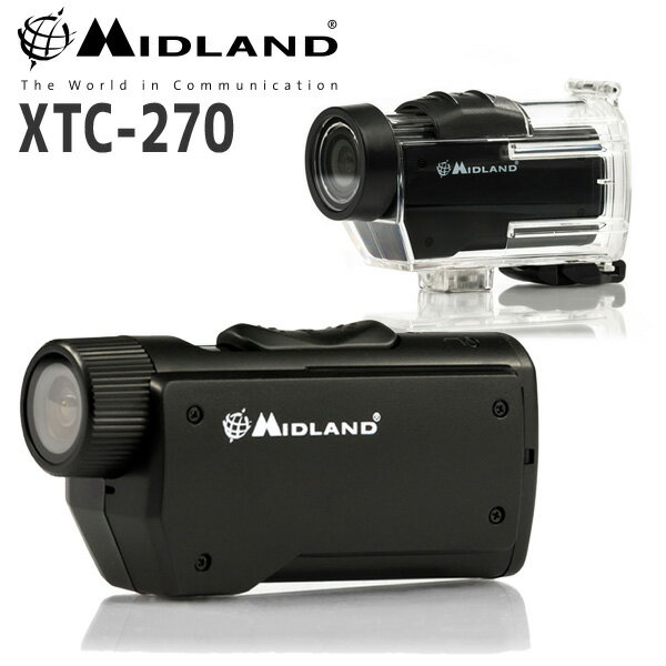★送料無料★MIDLAND XTC270 フルHDアクションカメラ （ウェアラブルカメラ）…...:mg-market:10007705