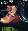 ★送料無料★AVIREX AV2100 YAMATOサイドジッパー式 ライダースブーツ