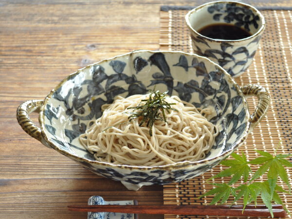 和食器 手書きたこ唐草万能大鉢【美濃焼/食器/訳あり/アウトレット込み/大鉢/サラダ鉢/パスタ皿/素...:mhomestyle:10006234