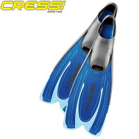 シュノーケル フィン Cressi クレッシー AGUA FIN [ブルー]の画像