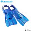 【あす楽対応】【ReefTourer】RF0106 ストラップフィン リーフツアラー RF-0106 スノーケリング用フィン BL(ブルー)【シュノーケリング用】【02P20Oct18】