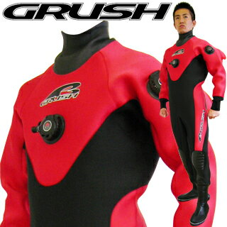 GRUSH(グラッシュ)　ドライスーツ メンズ RED 【送料無料】【05P25May17…...:mic21:10022632