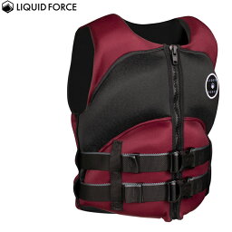 [ Liquid Force ] <strong>リキッドフォース</strong> HEART BREAKER CGA VEST ハートブレイカーCGAベスト [Maroon] [ウエイクボード用レディース<strong>ライフジャケット</strong>]