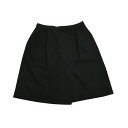 【ハイナック】事務服 キュロットスカート OL制服 企業制服ユニフォーム 事務スカート 事務用制服【激安】 ◆ 9号-21号 ◆チャコールグレー