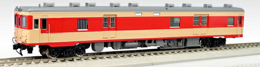 【真鍮製】国鉄キユニ26　一段窓種車タイプ（T）（急行色）【エンドウ・D452】「鉄道模型 HOゲージ 金属」