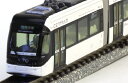富山市内電車環状線9000形 セントラム(白)【KATO・14-802-1】「鉄道模型 Nゲージ 路面電車」