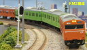 JR103系 関西形 混色・混成 KM2編成 8両編成セット(動力付き) 【グリーンマックス・4731G】「鉄道模型 Nゲージ GREENMAX」
