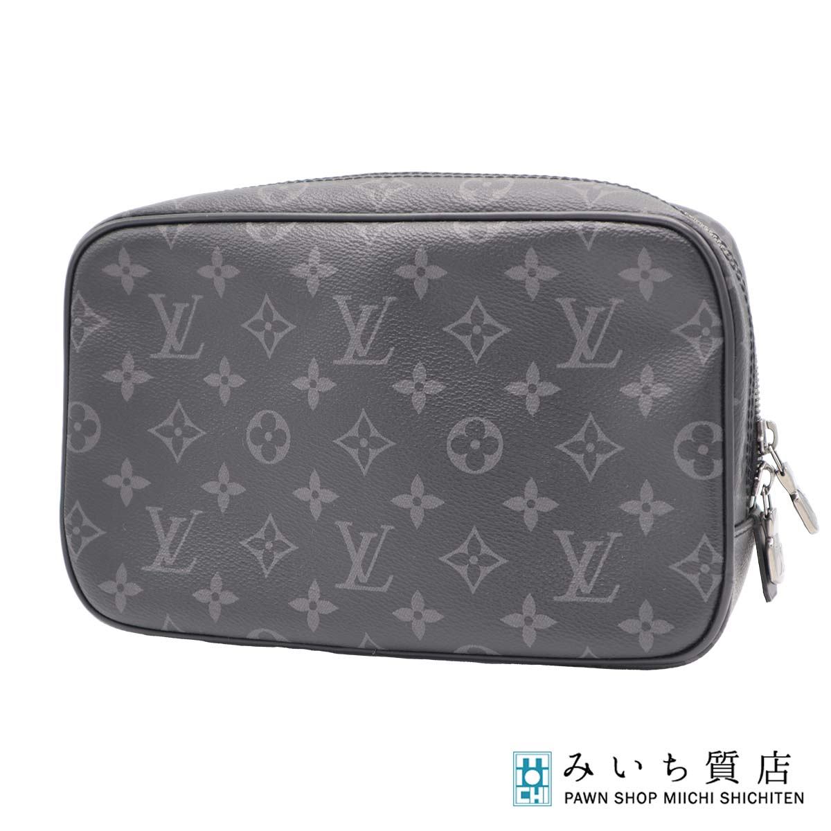 質屋 LOUIS VUITTON LV ルイヴィトン セカンドバッグ M43383 トゥルーストワレGM モノグラムエクリプス H20244 みいち質店