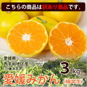 みかん 3kg 訳あり 極早生 送料無料 ブランド 愛媛県西...