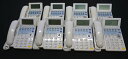 【中古ビジネスフォンセット:A87】BX-IME主装置BX-STEL(1)(W)標準電話機✕4台BX-IRPTEL(1)(W)ISDN用留守番停電電話機✕4台主装置据置用品