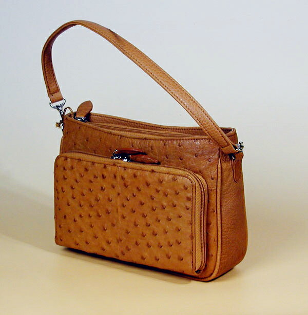 【OPEN記念】本革オーストリッチ ショルダーバッグ 7色:【東海timesale】